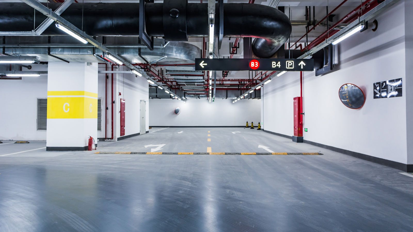 Otopark ve Ağır Yük Binen Zeminler